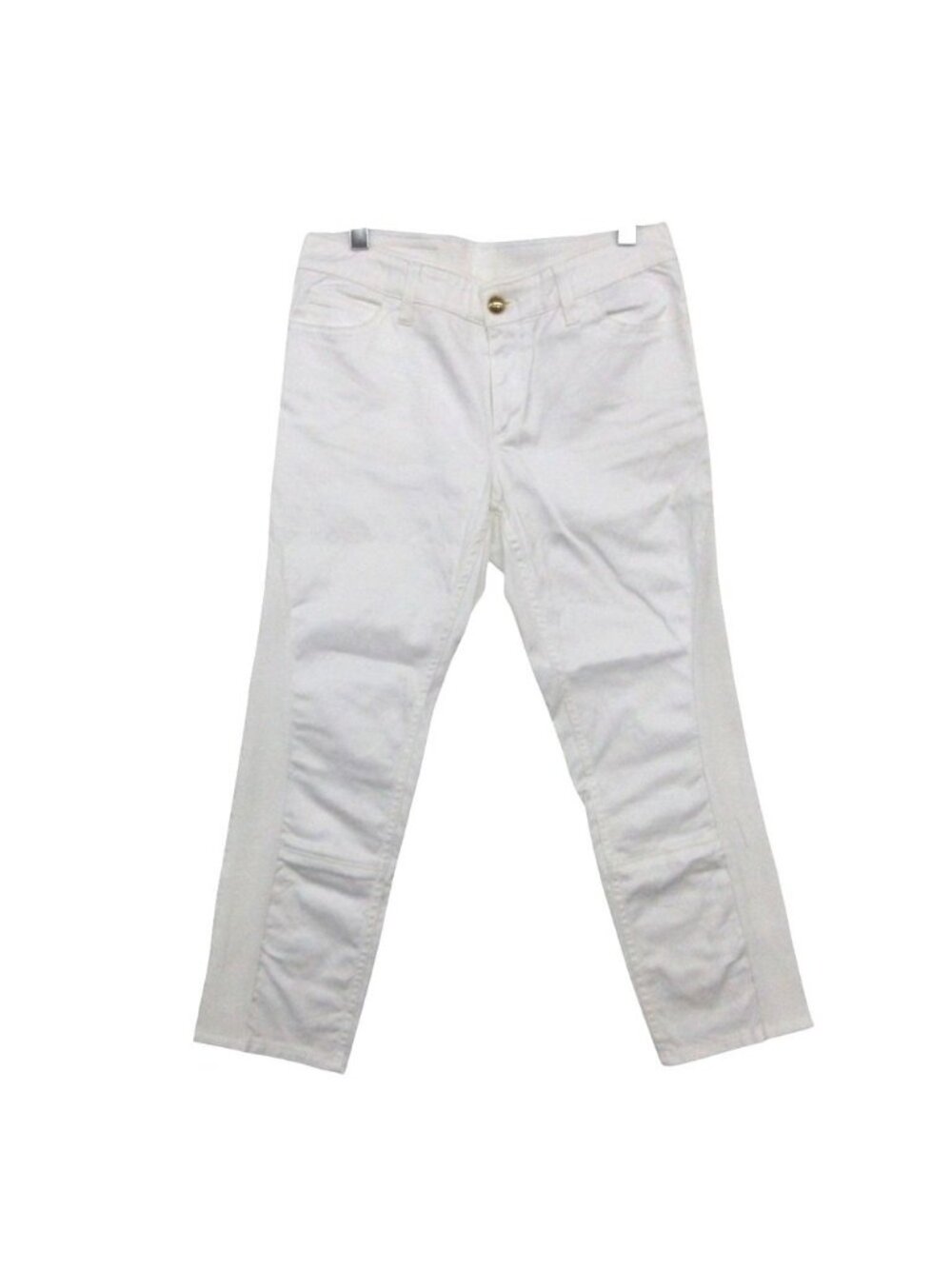 Louis Vuitton Pants Side Tape Tapered White
